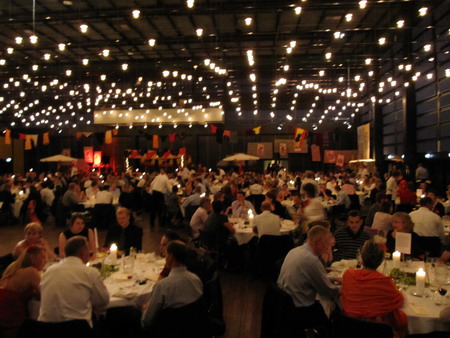 Et blik ud i salen - Daniscos Efterårsfest 2009