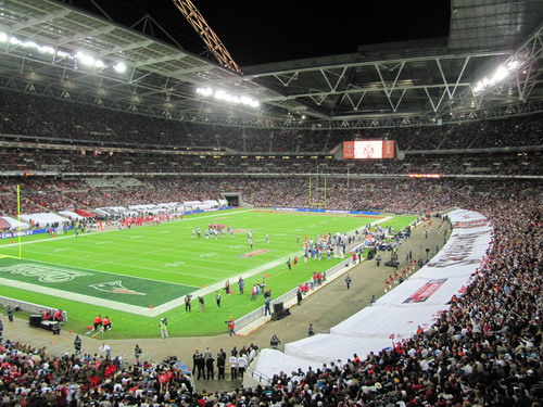 Et helt fyldt Wembley - 84.254 var vi ialt Et helt fyldt Wembley - 84.254 var vi ialt